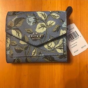 Coach trifold wallet